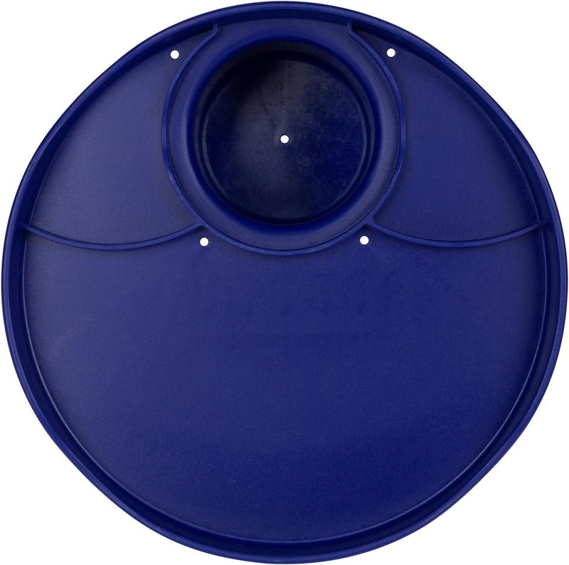 ROBOCUP Plate Accessory, in All 12 Colors, Conveniently Holds Your Food, Snacks, Drinks | Multi-Use Hands Free Project Work Station, Ruggedized Portable Design, Diameter of 8.5"/21.6 CM (Navy) - Image 5